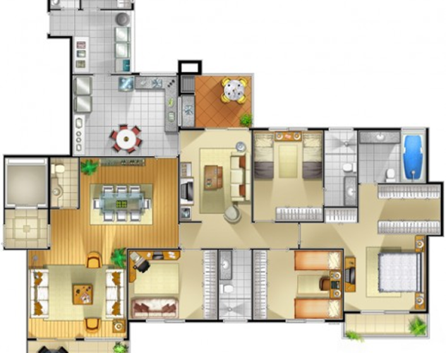 Plantas CONDOMÍNIO LA CITÉ